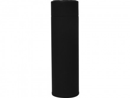 Термос с индикатором температуры Module, тубус, 360 мл, черный