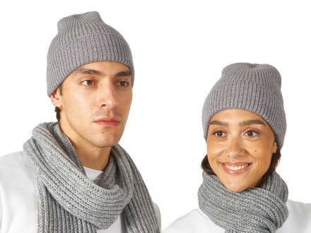 Подарочный набор  Nordend, серый меланж