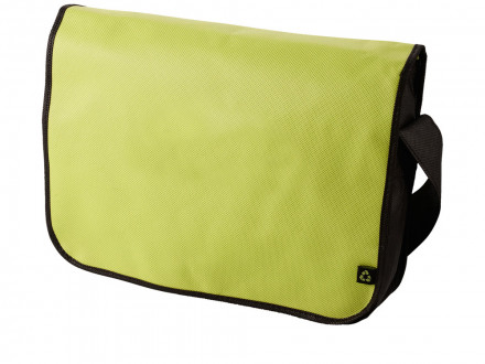 Сумка для документов Mission, лайм/черный