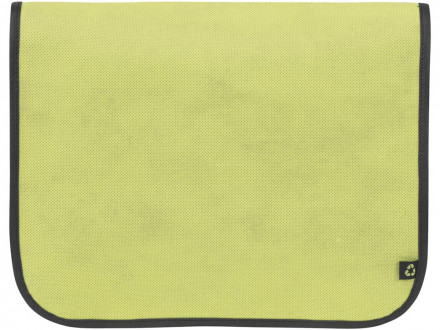 Сумка для документов Mission, лайм/черный