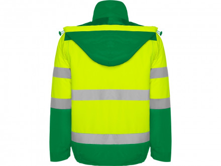 Парка Epsylon, садовый зеленый/неоновый желтый