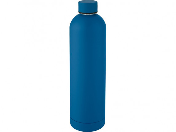 Spring Медная спортивная бутылка объемом 1 л с вакуумной изоляцией , tech blue