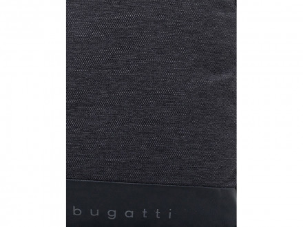 Рюкзак с одним плечевым ремнем BUGATTI Universum, графитовый, полиэстер меланж/тарпаулин, 23х9х35 см