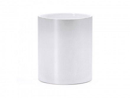 Кружка керамическая ZALA 350 мл, серебристый