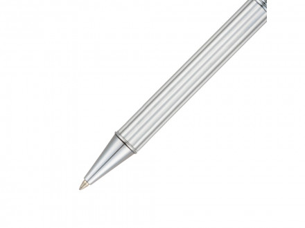 Ручка шариковая Pierre Cardin ROYAL, цвет - серебристый. Упаковка Е
