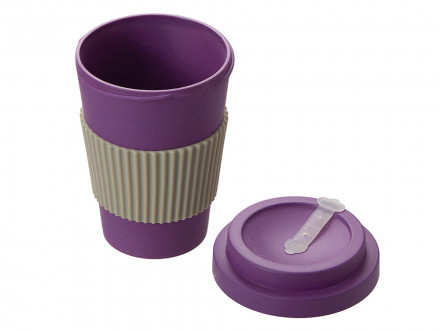 Термокружка Muffin из натуральных волокон, фиолетовый