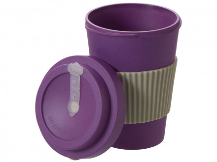 Термокружка Muffin из натуральных волокон, фиолетовый