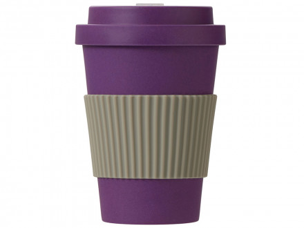 Термокружка Muffin из натуральных волокон, фиолетовый
