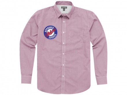 Рубашка Net мужская с длинным рукавом, красный