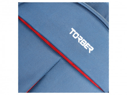 Рюкзак TORBER FORGRAD с отделением для ноутбука 15, синий, полиэстер, 46 х 32 x 13 см