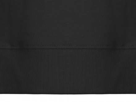 Свитшот оверсайз с рукавом реглан Belgrade, унисекс, черный