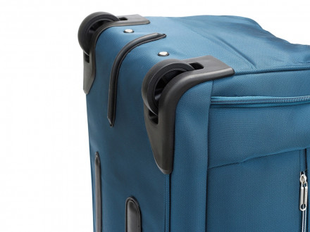 Сумка на колесах TORBER ВИВИ, синий, полиэстер, 69 х 30 х 32 см, 56 л