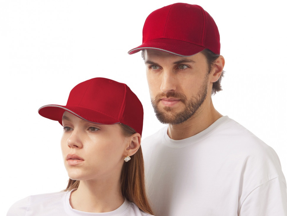 Бейсболка Las Vegas, красный