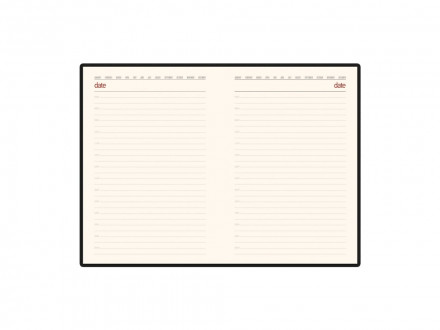 Ежедневник недатированный А5 Senate с магнитным клапаном, бордовый (Р)