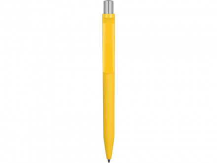 Ручка шариковая UMA ON TOP SI GUM soft-touch, желтый