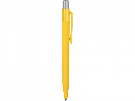 Ручка шариковая UMA ON TOP SI GUM soft-touch, желтый