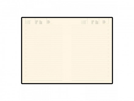 Ежедневник А5 недатированный Megapolis Soft, белый