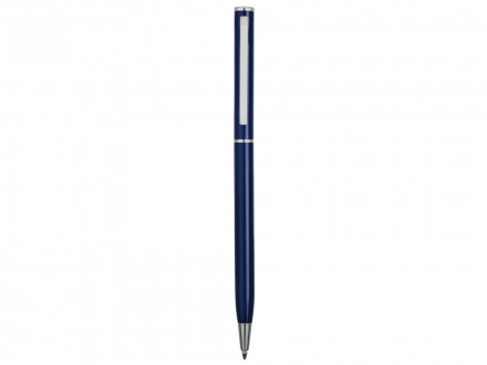 Ручка металлическая шариковая Атриум, темно-синий