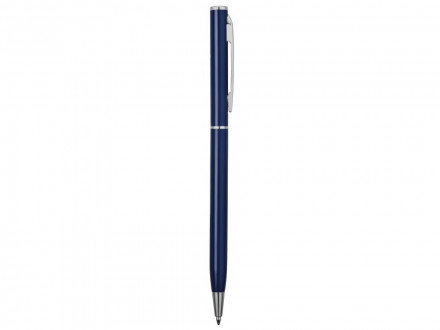 Ручка металлическая шариковая Атриум, темно-синий