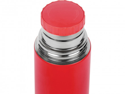 Термос Relaxika 101 (0,5 литра), красный (без лого)