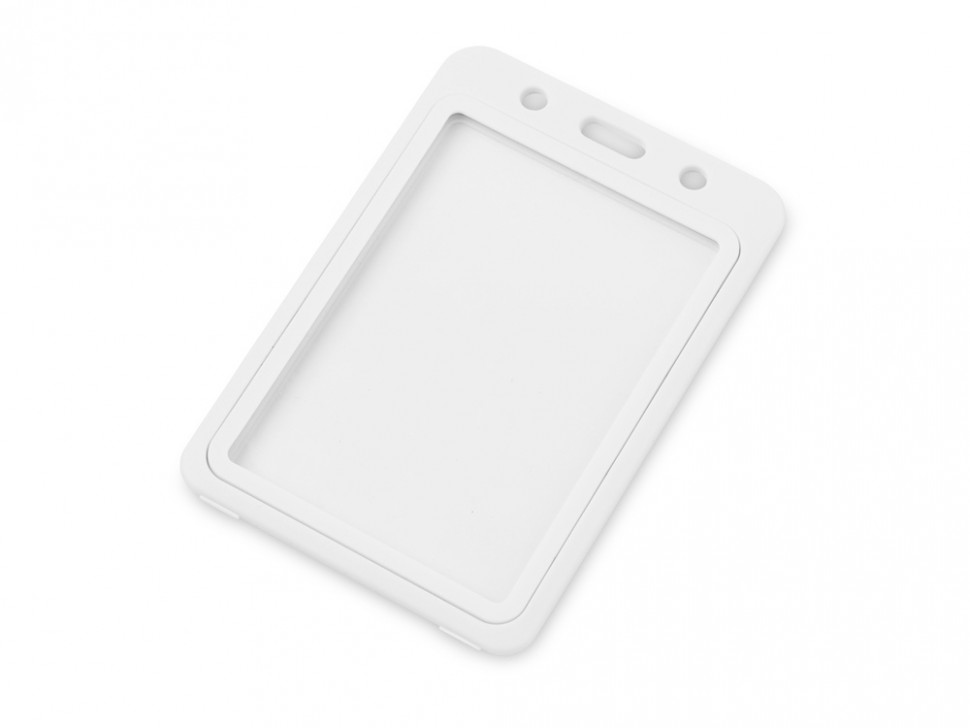 Держатель для бейджа Haven Transparent, белый