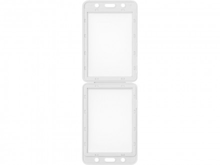 Держатель для бейджа Haven Transparent, белый