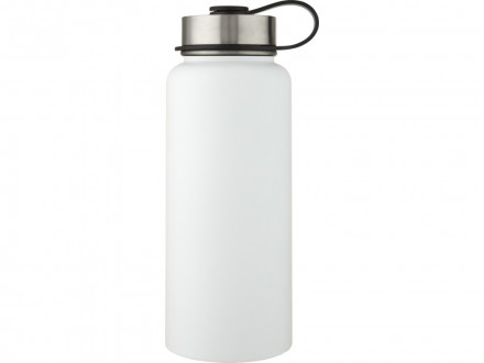Supra медная спортивная бутылка объемом 1 л с вакуумной изоляцией и 2 крышками, белый