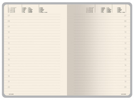 Ежедневник А5 Megapolis Color New soft-touch, серый