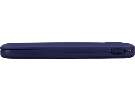 Внешний беспроводной аккумулятор с подсветкой лого Astro, 10000 mAh, темно-синий