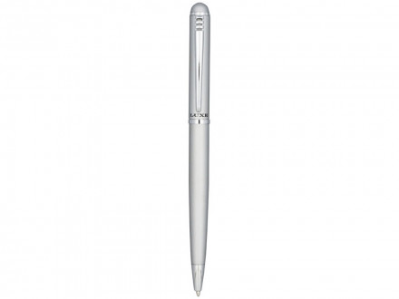 Ручка металлическая шариковая, серебристый