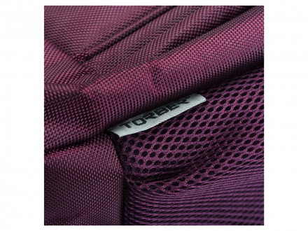 Рюкзак TORBER FORGRAD с отделением для ноутбука 15, пурпурный, полиэстер, 46 х 32 x 13 см