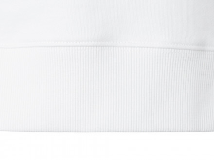 Свитшот оверсайз с рукавом реглан Belgrade, унисекс, белый