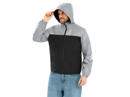 Ветровка светоотражающая Рефлектор гибрид, светоотражающий/черный