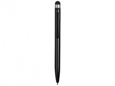 Ручка-стилус пластиковая шариковая Poke, черный