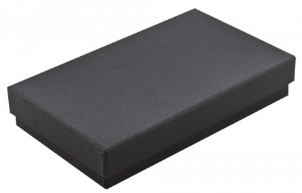 Набор Join: футляр для визиток и шариковая ручка, черный