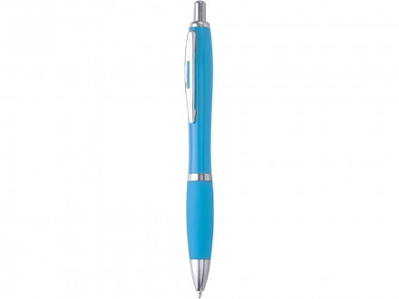 Ручка пластиковая шариковая MERLIN, голубой