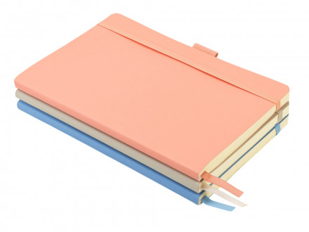 Блокнот Vision 2.0 А5 в гибкой обложке, голубой