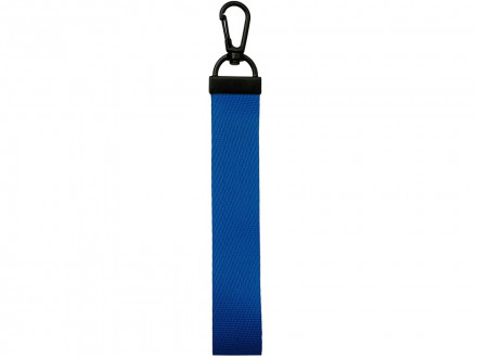 Ремувка с черным карабином Summit, 2 см, синий/черный