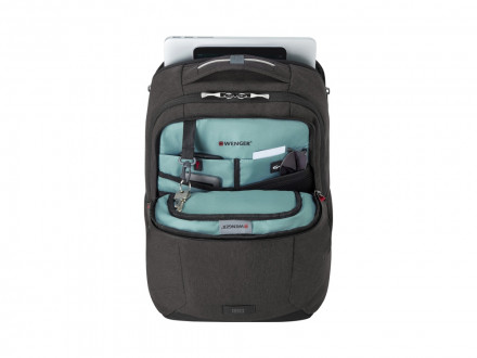 Рюкзак WENGER MX Professional 16, серый, 100% полиэстер, 33х21х45 см, 21 л