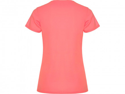 Футболка спортивная женская Montecarlo, неоновый коралловый