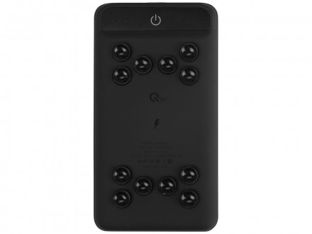 Портативное беспроводное зарядное устройство Airbank, 10000 mAh, черный (Р)