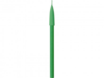 Ручка картонная с колпачком Recycled, зеленый классик