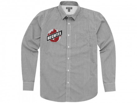 Рубашка Net мужская с длинным рукавом, серый