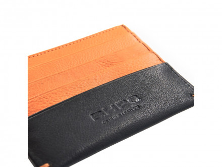 Картхолдер мужской Beverly Hills Polo Club, черный/оранжевый