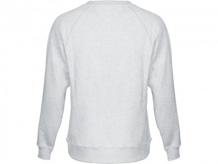 Свитшот оверсайз с рукавом реглан Belgrade, унисекс, серый меланж