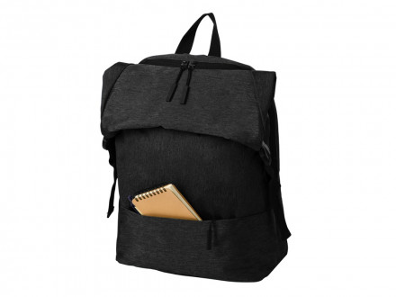 Рюкзак Shed водостойкий с двумя отделениями для ноутбука 15'', черный