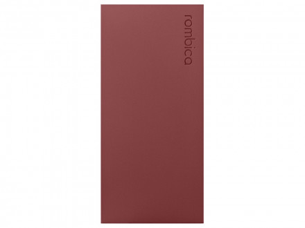Внешний аккумулятор Rombica NEO ARIA Claret, 10000 мАч, Soft-touch, PD, QCharge, Type-C, бордовый