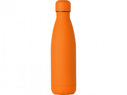 Вакуумная термобутылка Vacuum bottle C1, soft touch, 500 мл, оранжевый (Р)