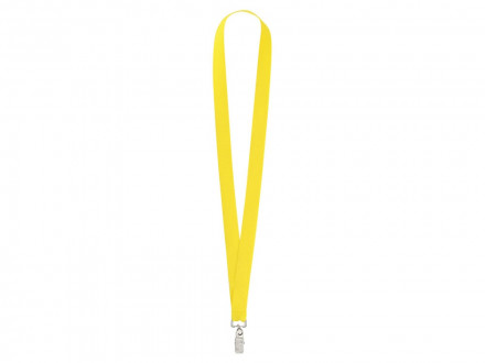 Ланьярд с клипом, желтый