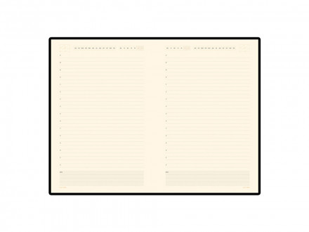 Ежедневник А5 недатированный Monaco, фиолетовый